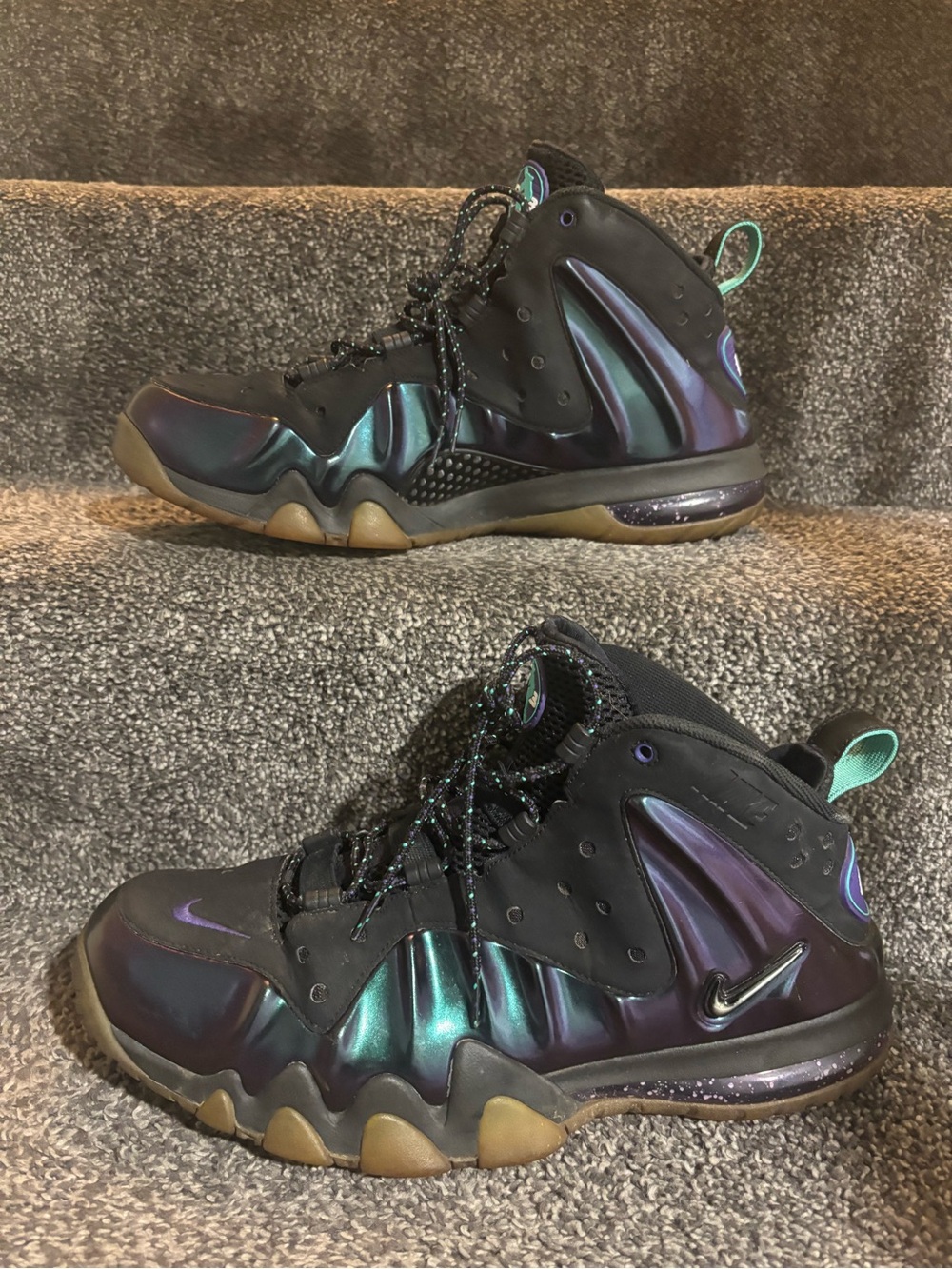 Nike Barkley Posite Max Eggplant size 13